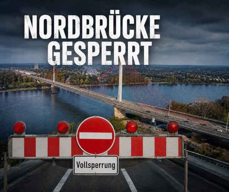 Vollsperrung der Nordbrücke: Die Folgen treffen die gesamte Region